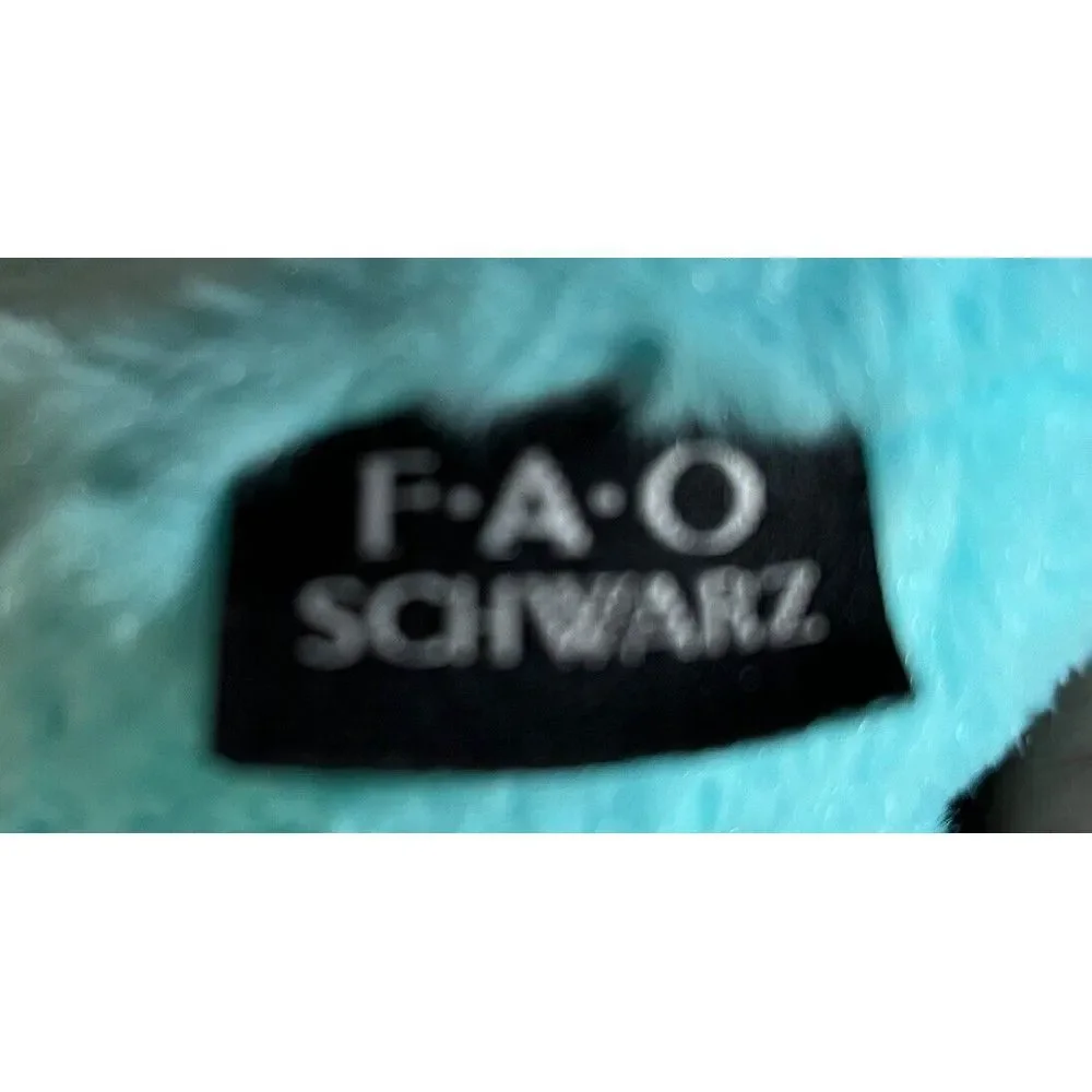 FAO Schwarz Milkshake Plush Blue Stuffed Toy Macaron Heart 2022 MerchSource